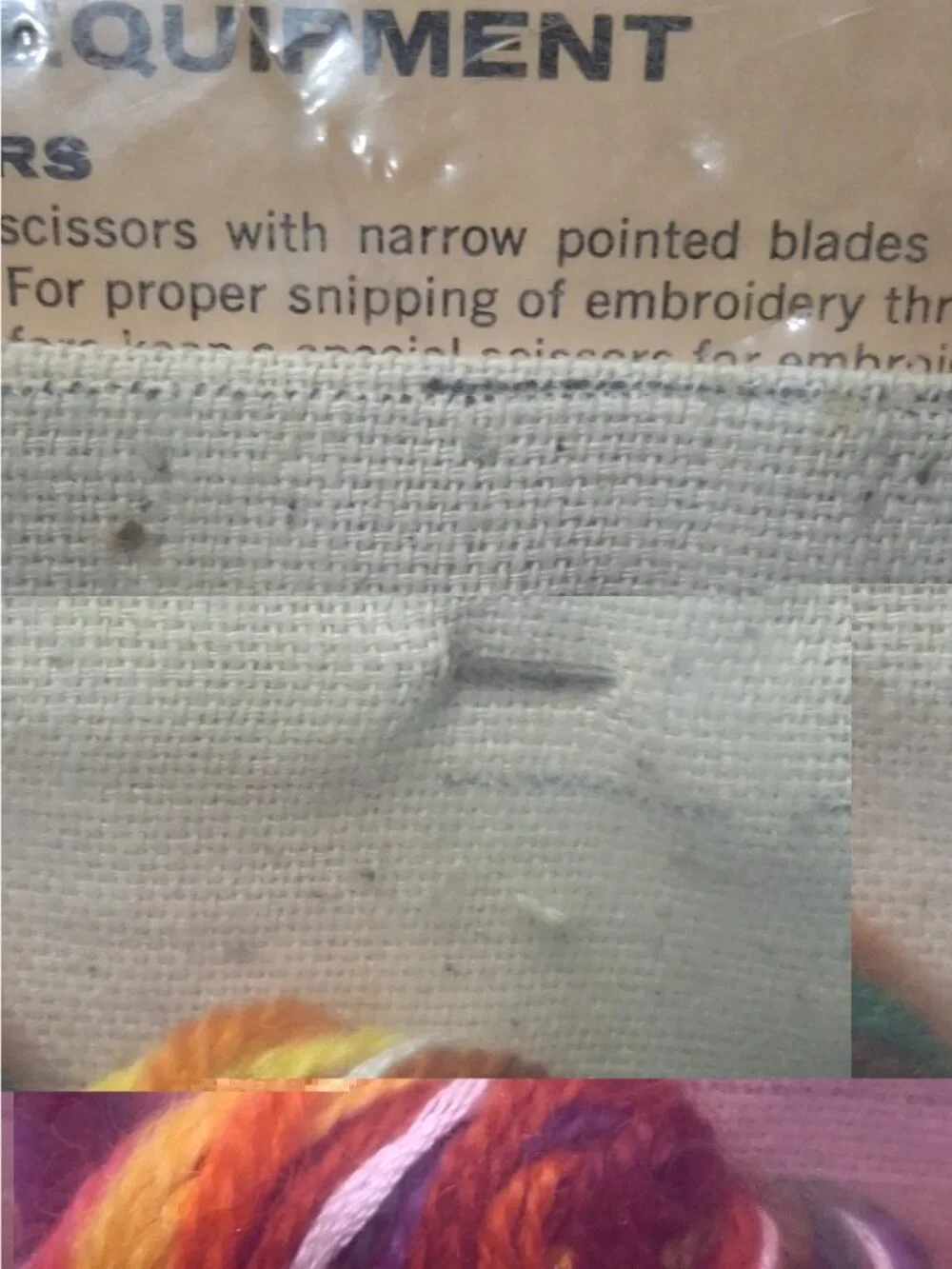 THE BEE GARDEN Crewel Embroidery Kit, Avon Creative Needlecraft, Pillow VTG